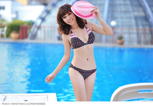 美女可爱比基尼（粉豹芭比）(图12)