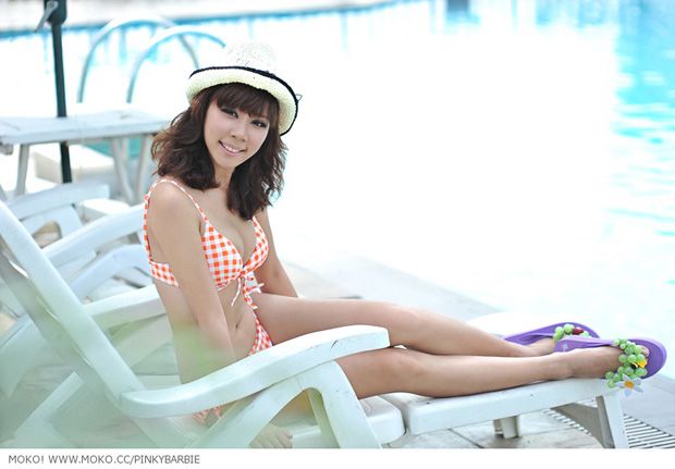 美女可爱比基尼（粉豹芭比）(图5)
