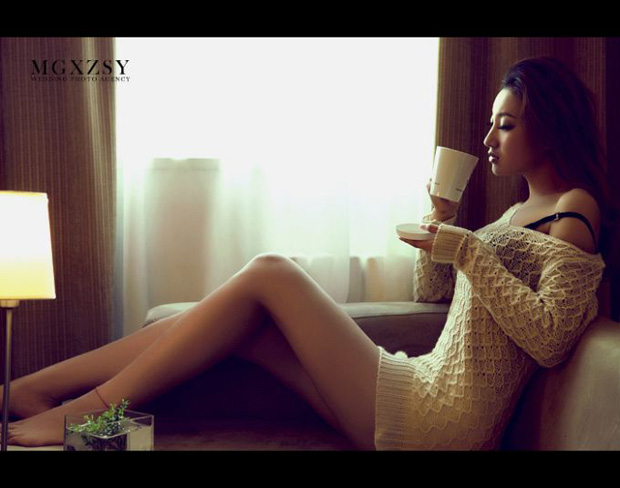 清新美女居家靓丽私房写真(图6)