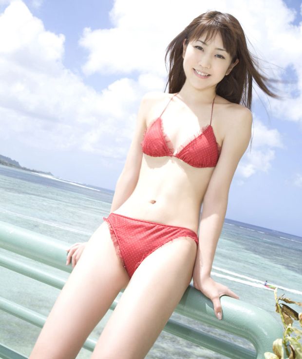 泳装清纯日本美眉中村知世(图4)