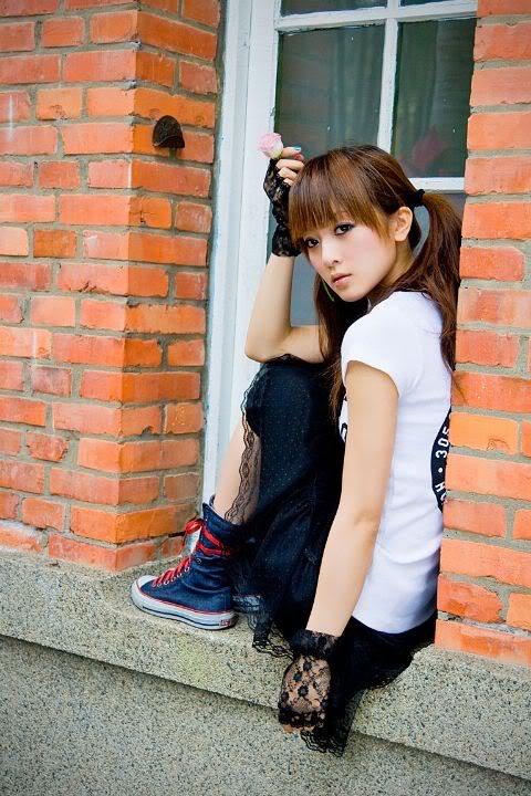 台湾果子MM蝶恋花情结写真(图9)