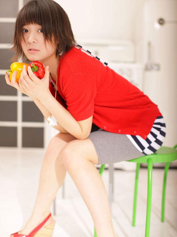 纯情写在脸上 少女兔年贺岁写真(图7)