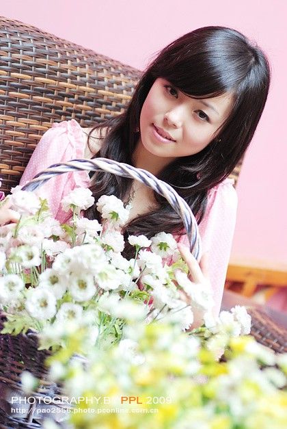 超漂亮90年后粉色小女生(图8)