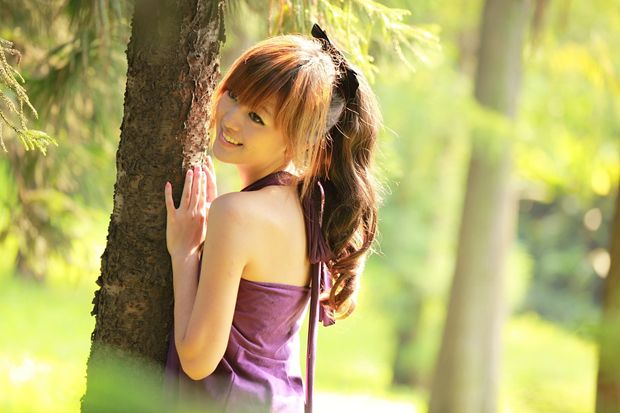 清纯女孩个人野外摄影—相约美丽(图16)