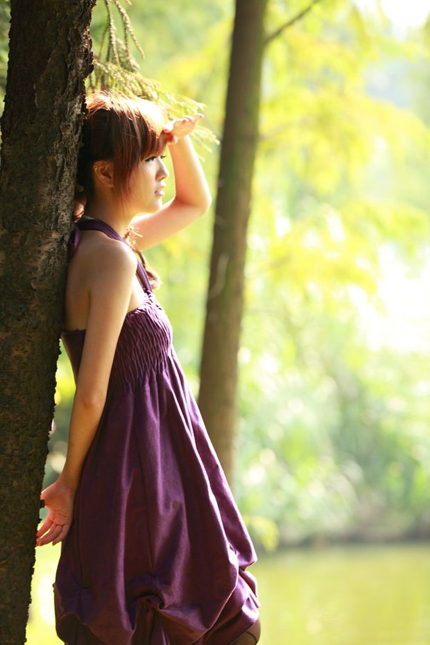 清纯女孩个人野外摄影—相约美丽(图4)