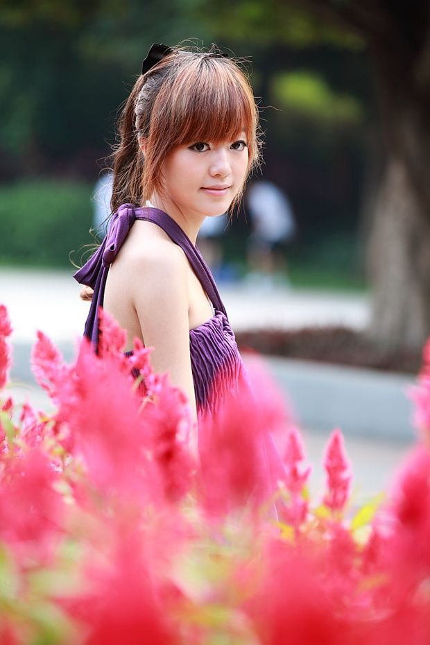 清纯女孩个人野外摄影—相约美丽(图9)