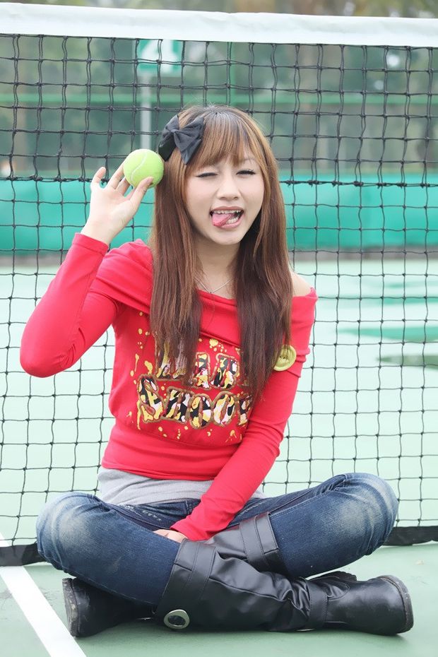 粉红女孩笑容很甜很美很迷人(图4)