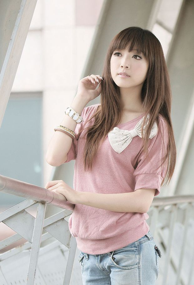 纯真美女微微笑容很迷人(图5)