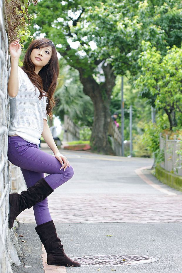 纯真美女微微笑容很迷人(图6)