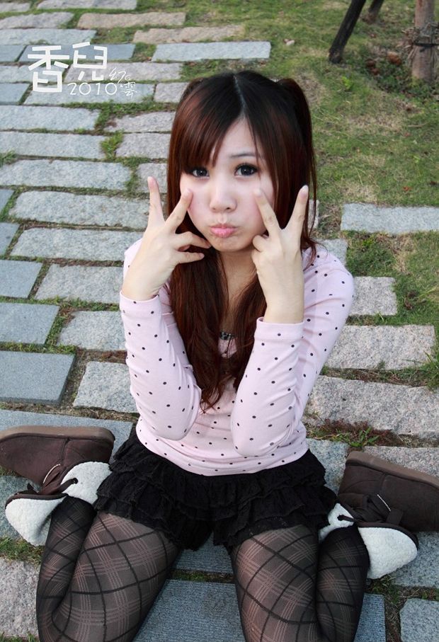 清纯MM香儿华山写真 笑容很甜很美(图11)