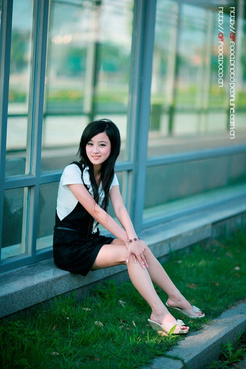 养眼美眉清新写真《街角遇见》(图6)