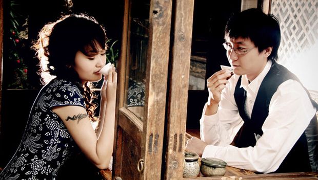 青花旗袍的中国风韵(图4)