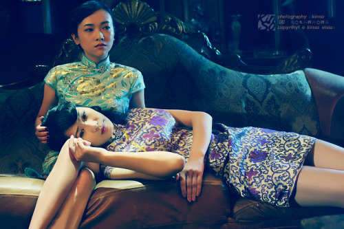 奢华旗袍摄影大片《昏弥》(图1)