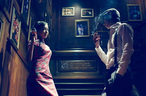 奢华旗袍摄影大片《昏弥》(图13)