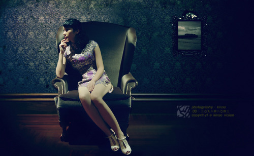 奢华旗袍摄影大片《昏弥》(图3)