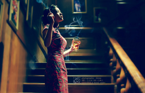 奢华旗袍摄影大片《昏弥》(图7)