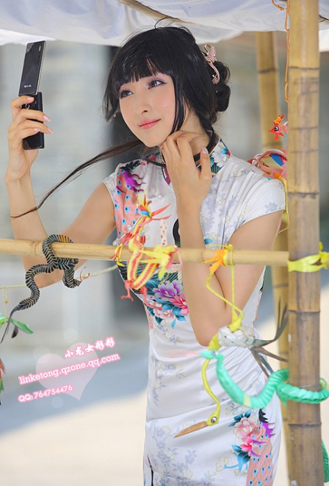 俊俏佳人小龙女彤彤林柯彤(图19)