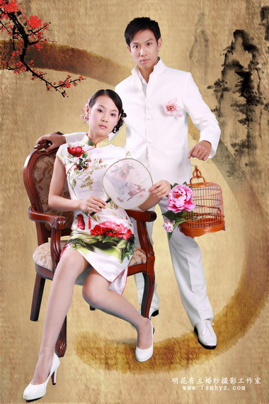 漂亮的旗袍摄影：蝶恋花(图8)