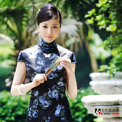 卡咔度旗袍摄影-澄澈晴空(图4)