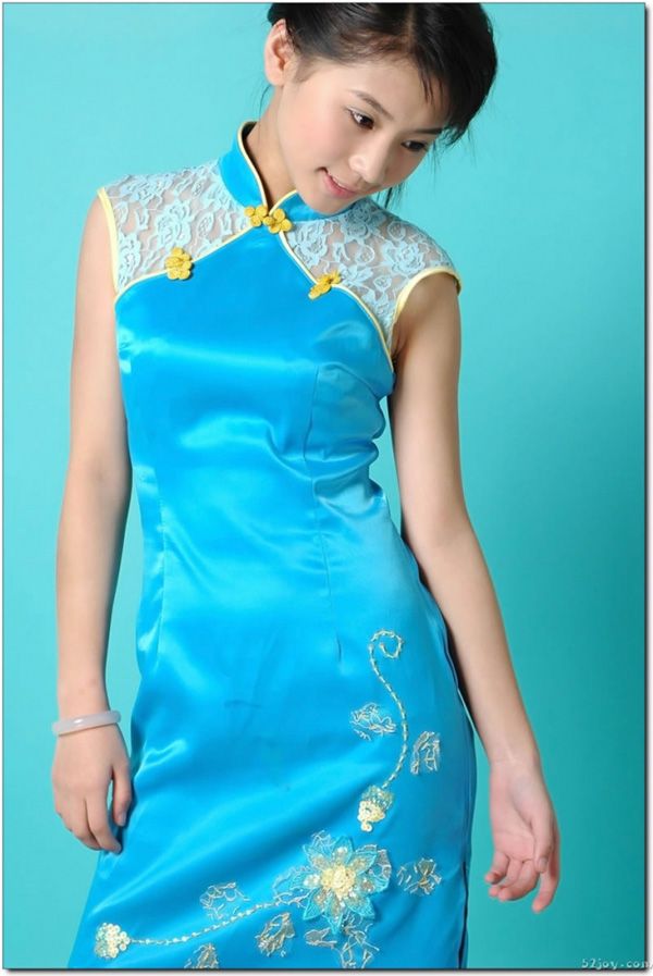 可爱的中国旗袍小妹妹(图14)