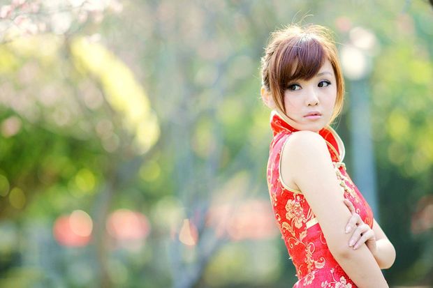 漂亮的旗袍女孩 君君靓丽写真照片(图8)