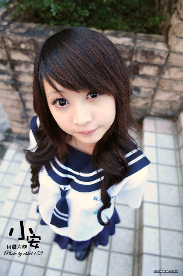 台湾大学大眼美女小安(图2)
