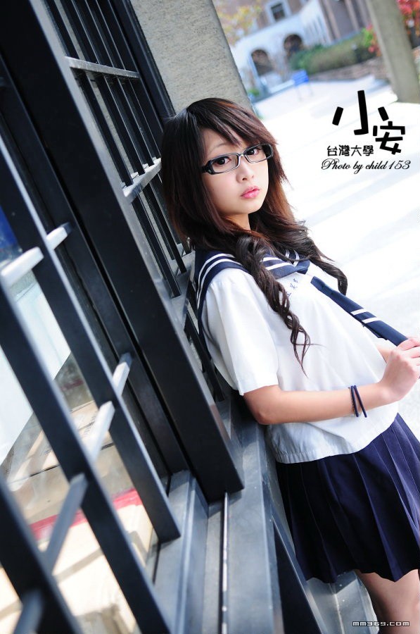 台湾大学大眼美女小安(图3)