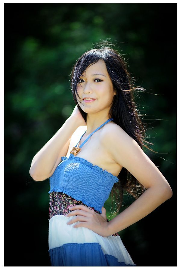 正处青春朝气的校园清纯美女(图13)