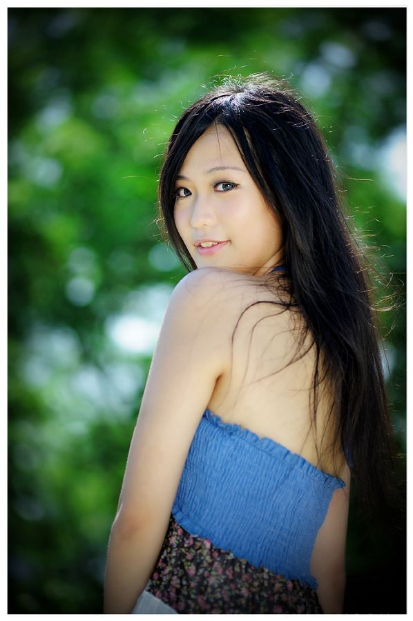 正处青春朝气的校园清纯美女(图17)