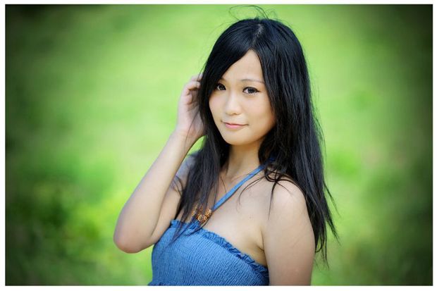 正处青春朝气的校园清纯美女(图19)