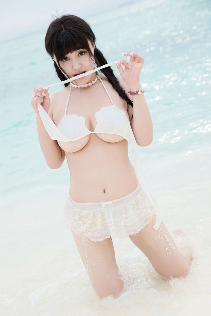 可儿mm性感贝壳内衣巨乳霸气外露(图26)