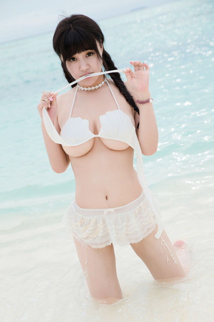 可儿mm性感贝壳内衣巨乳霸气外露(图27)