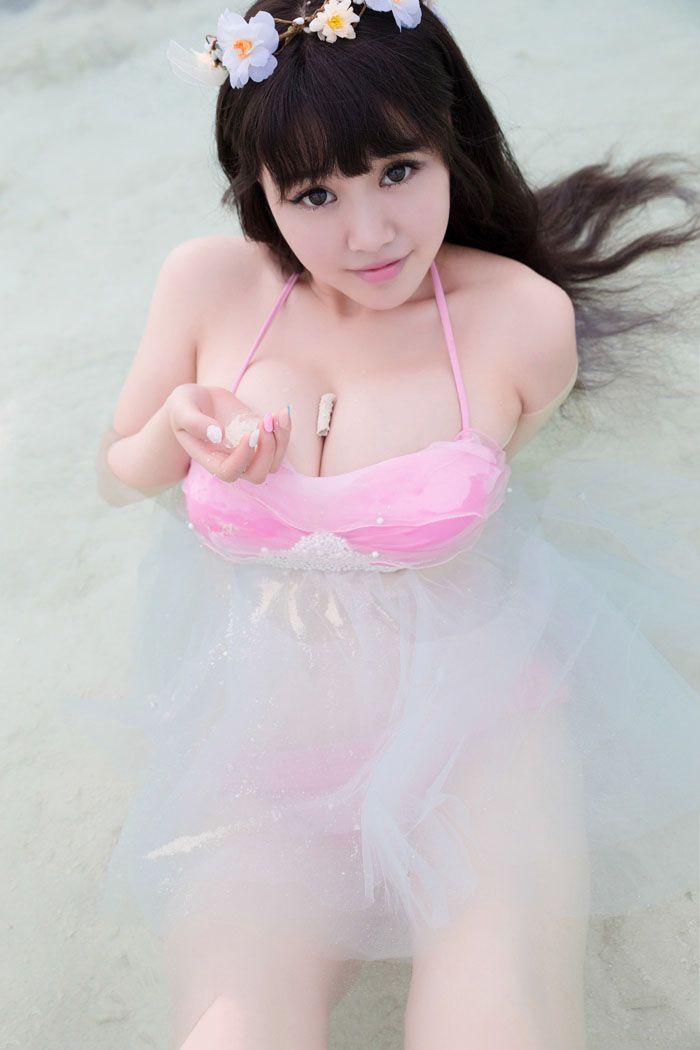 可儿mm性感贝壳内衣巨乳霸气外露(图47)