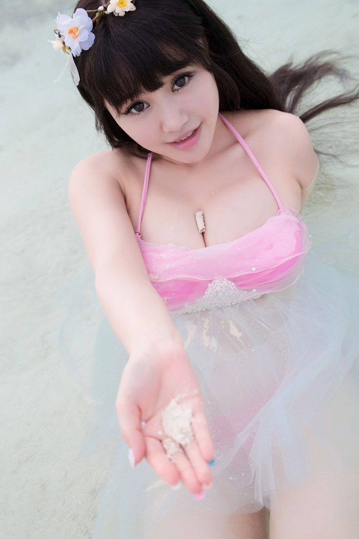 可儿mm性感贝壳内衣巨乳霸气外露(图48)