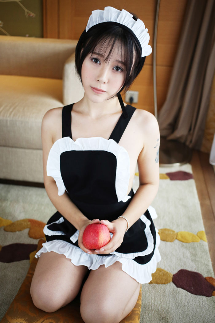 美媛馆艾莉Evelyn性感女仆装写真(图29)