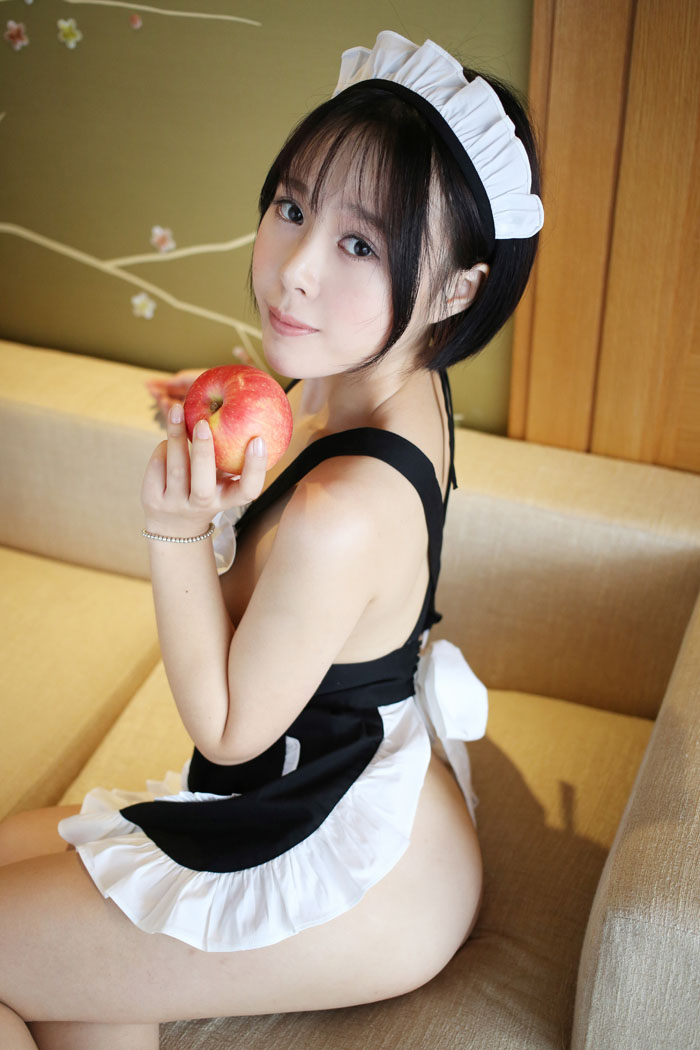 美媛馆艾莉Evelyn性感女仆装写真(图32)