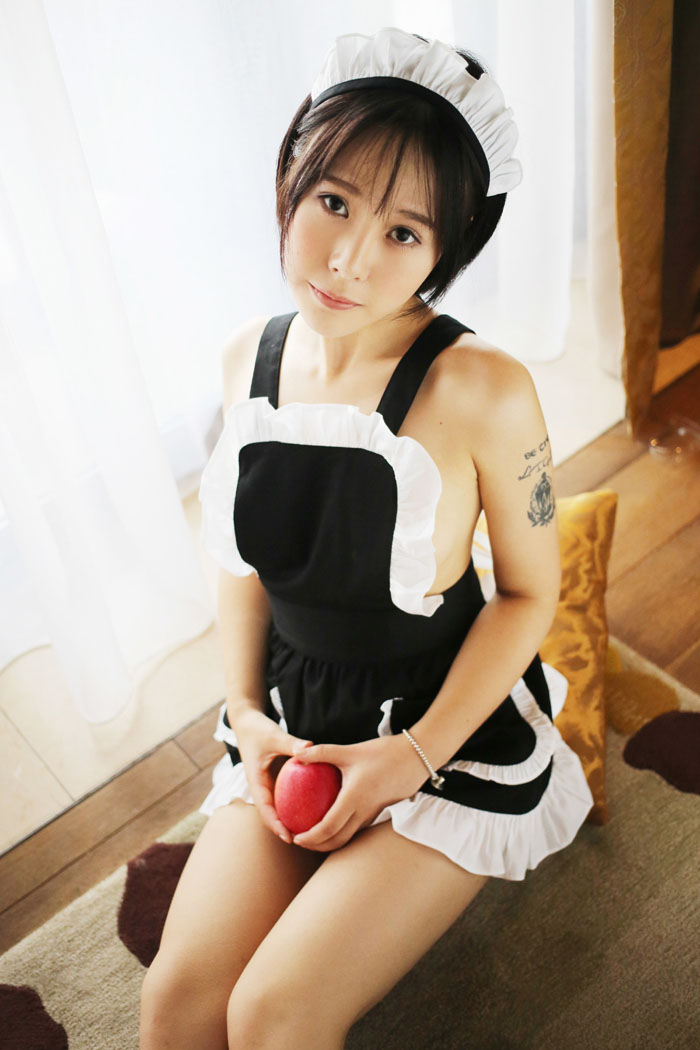 美媛馆艾莉Evelyn性感女仆装写真(图39)