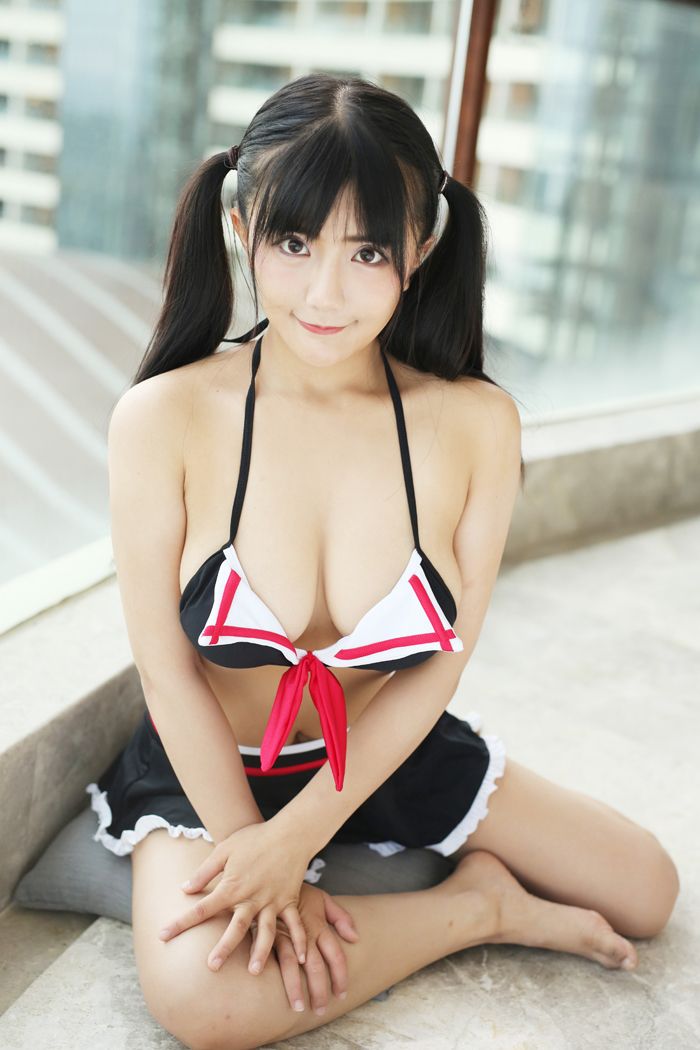 童颜玉女阿乖G杯豪乳太大hold不住(图29)