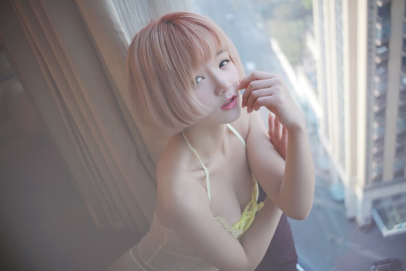 丁字裤美女悦爷妖精大屁屁很会翘(图23)