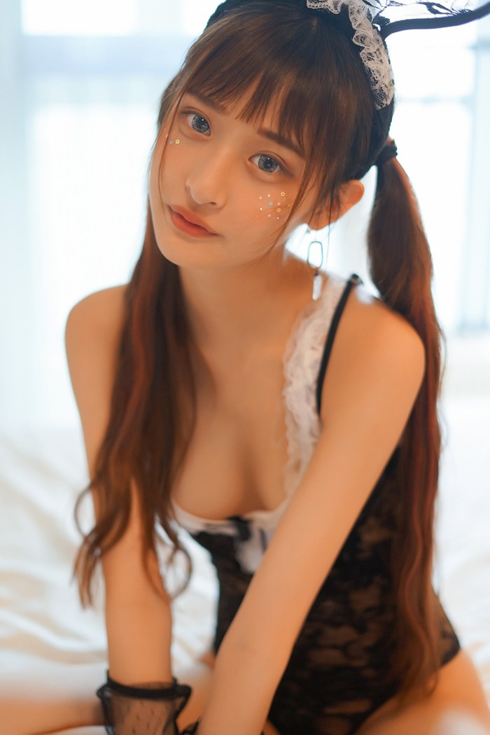 娇俏少女贝壳女仆装演绎制服诱惑(图43)