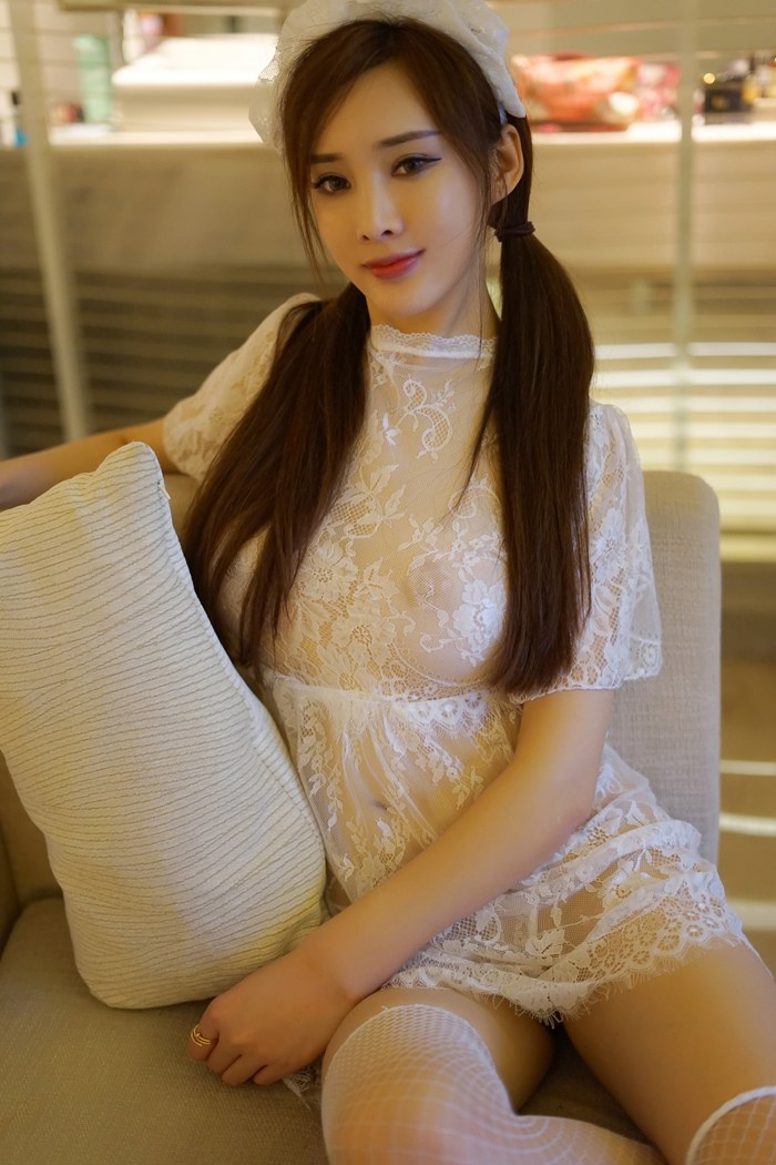 寂寞少妇薄纱情趣内衣显迷人风情(图25)