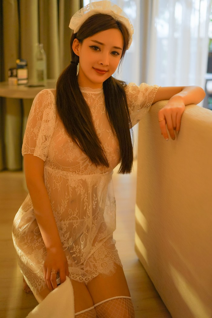 寂寞少妇薄纱情趣内衣显迷人风情(图36)