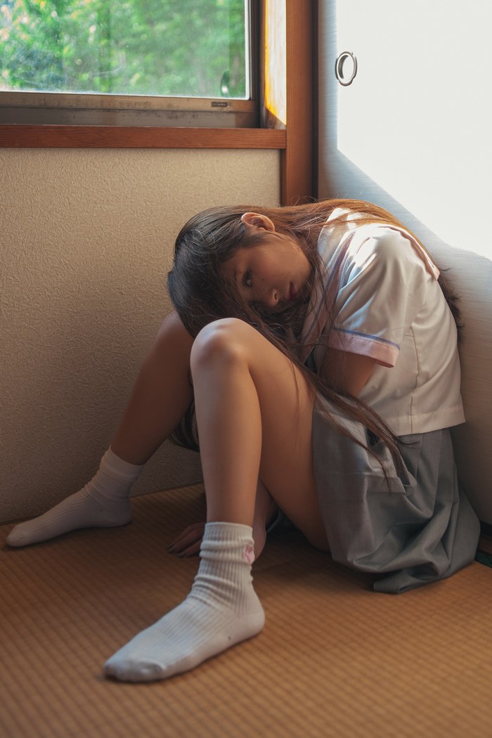 可爱学妹夏美酱放课后清凉三点太可口(图33)