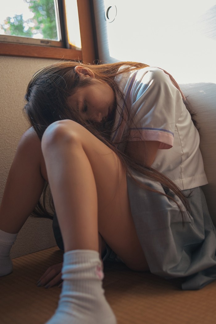 可爱学妹夏美酱放课后清凉三点太可口(图34)