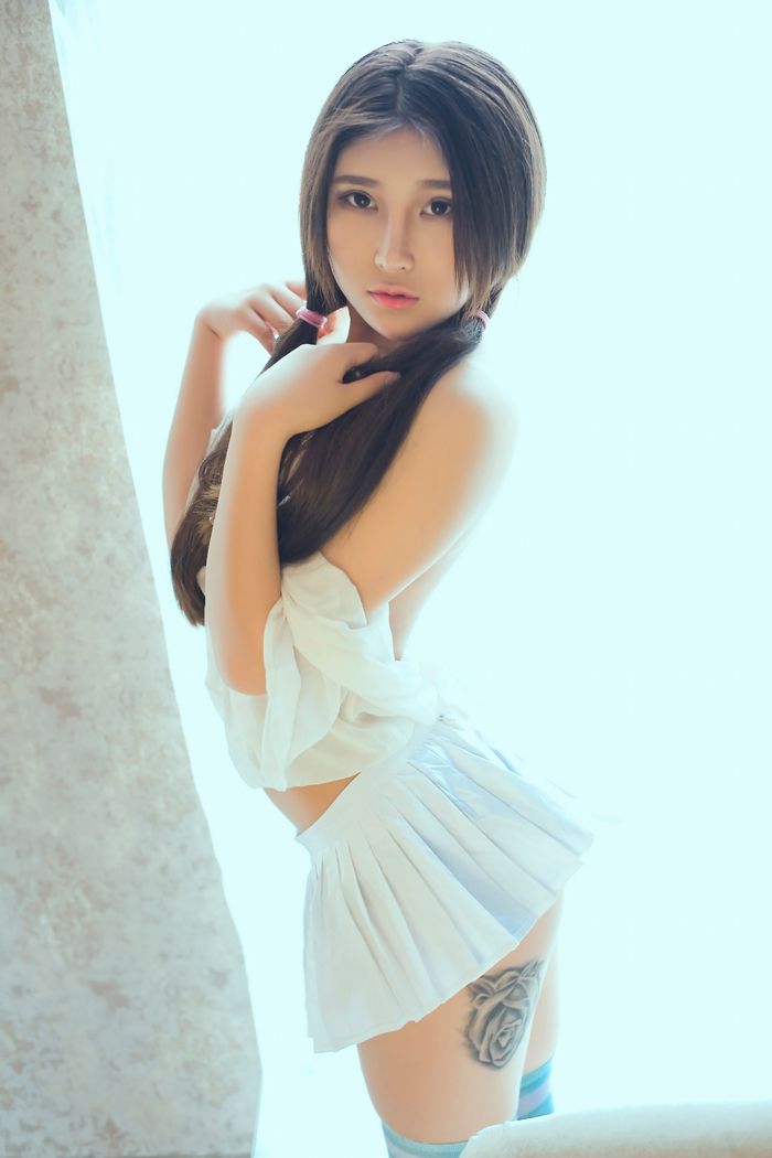 纯妹子小熊可爱麻花辫翘臀私房秀(图17)