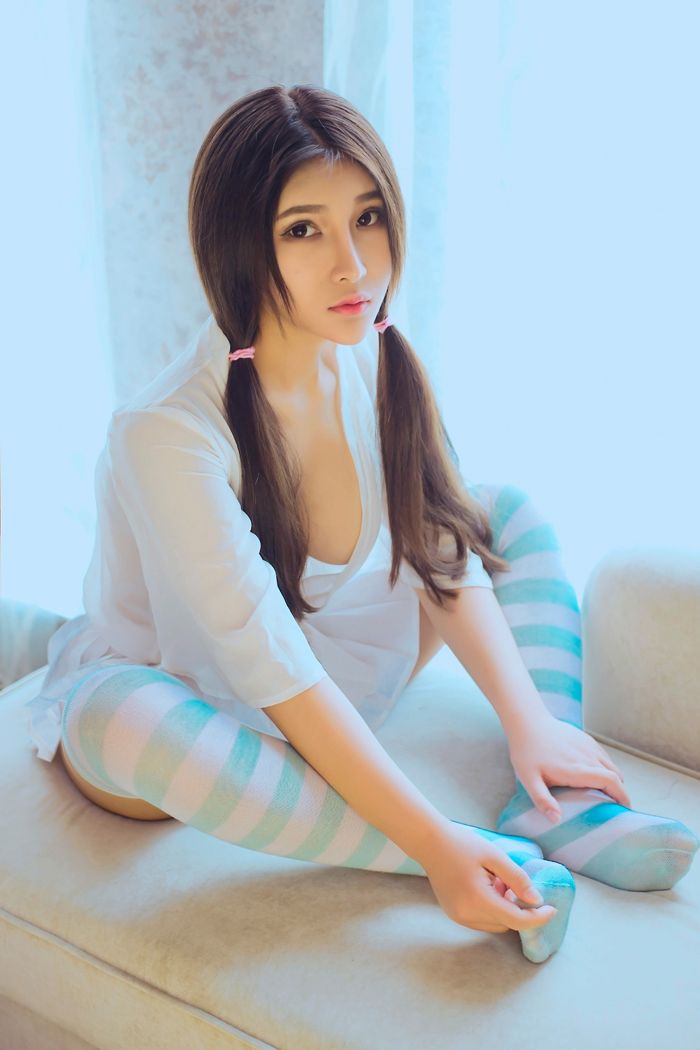 纯妹子小熊可爱麻花辫翘臀私房秀(图26)