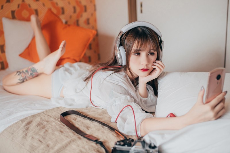 童颜秀乳夏美酱连体内衣性感迷人(图23)