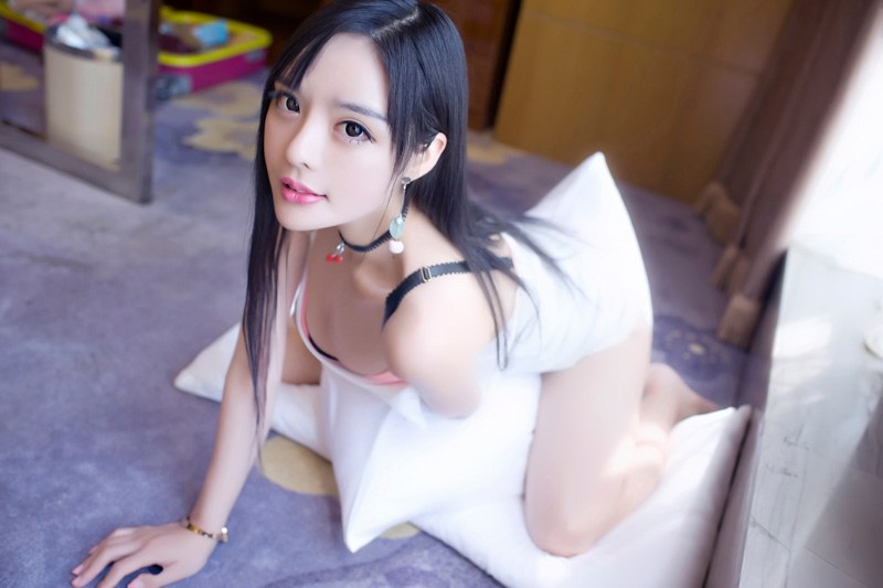 美娇娘柠檬浴巾裹身大秀白嫩胴体(图23)