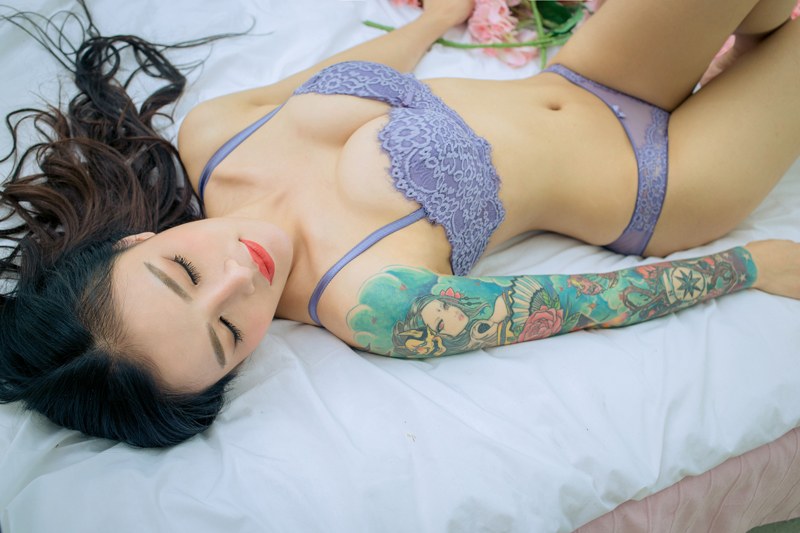 妖媚少妇雯雯凹凸好身材魅惑无比(图37)