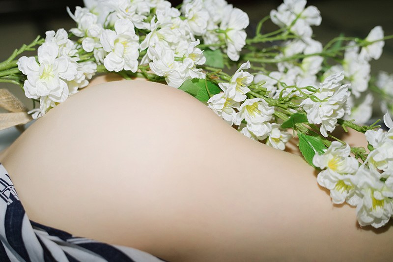 韩国少女Kim白色吊带魔鬼身材性感唯美(图25)